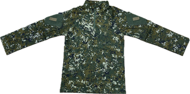 數位迷彩透氣戰鬥衫