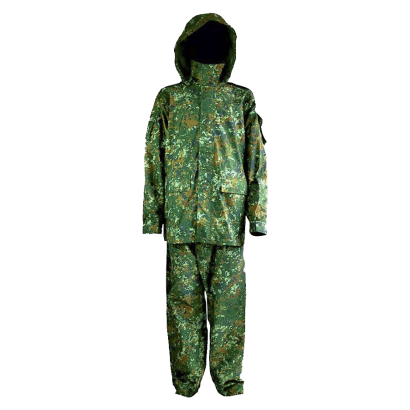 空軍數位迷彩兩截式雨衣