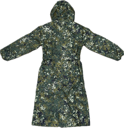 憲兵數位迷彩大衣式雨衣