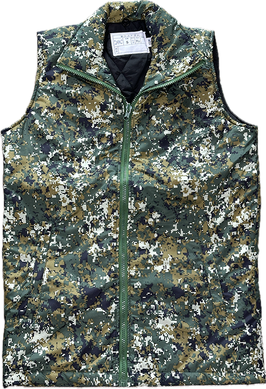 數位迷彩背心
