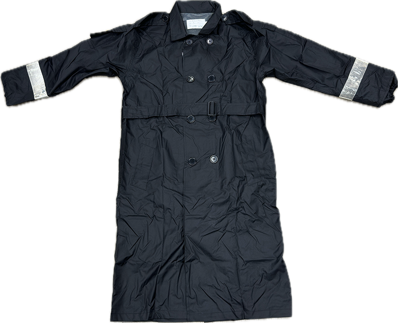 憲兵黑色大衣式勤務雨衣