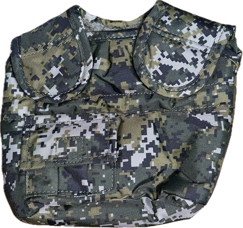 數位迷彩不鏽鋼水壺套